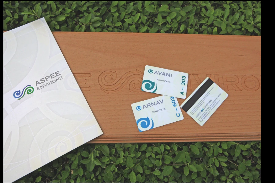 Aspee Environs business cards and collateral