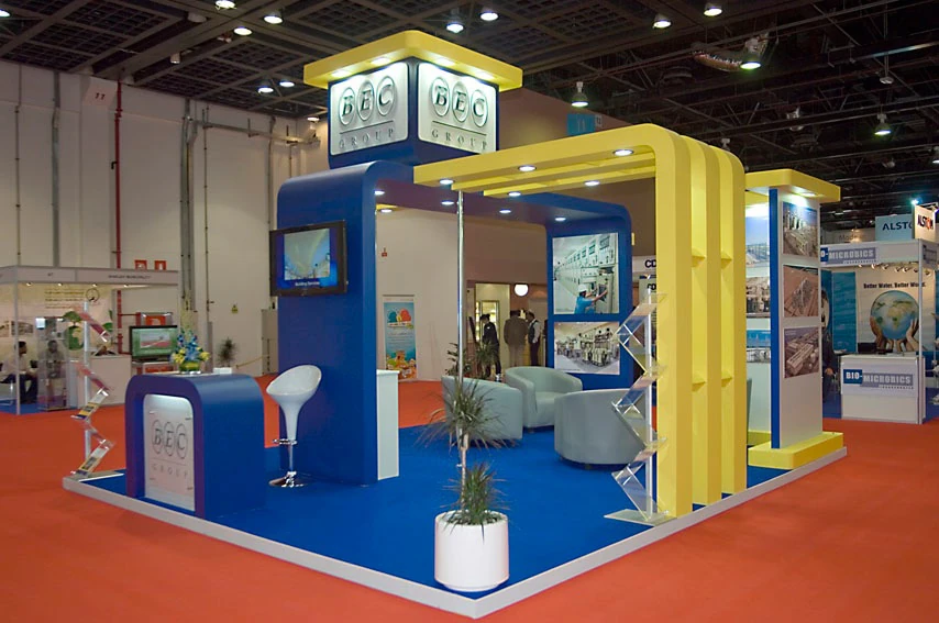 Bahwan Engineering exhibition stand, alternate view