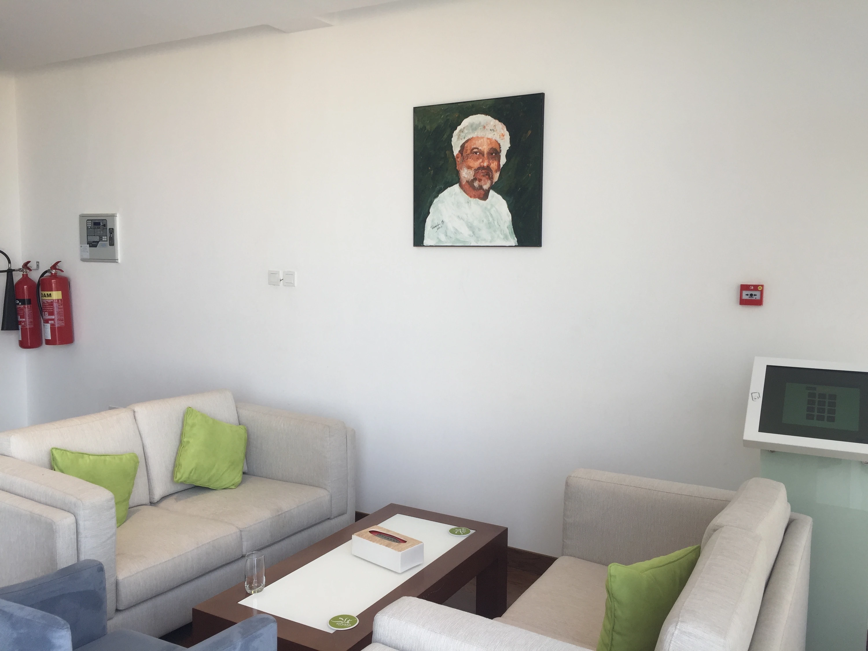 Ghala Golf Club lounge seating