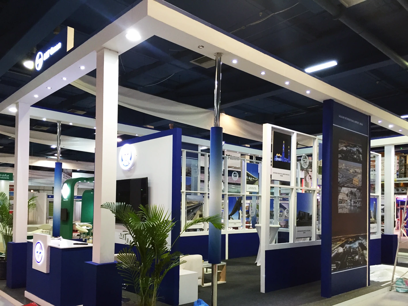 L&T Oman exhibition stand display
